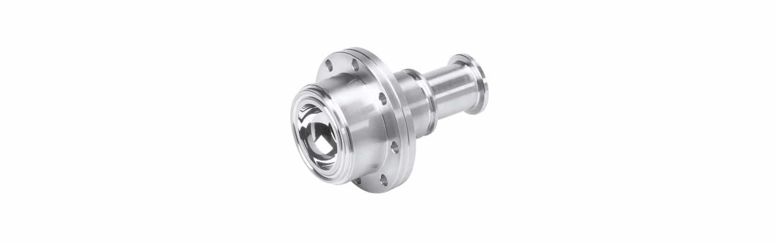 Knie 90° PP 1 inch x 25 mm buitendraad x slangtule 10bar grijs - De Boer
